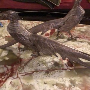 EXIMIOUSLondon centerpiece Etched Pair